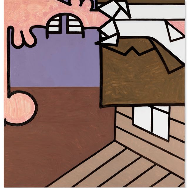 Carroll Dunham — Край Его мира (Пять)