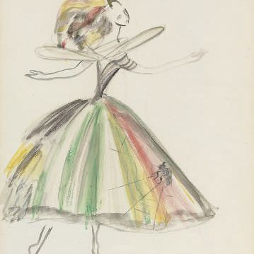 Cecil Beaton — Многоцветный дизайн для создания атмосферы в саду