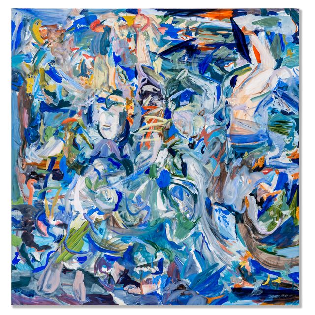 Cecily Brown — Мясник и полицейский