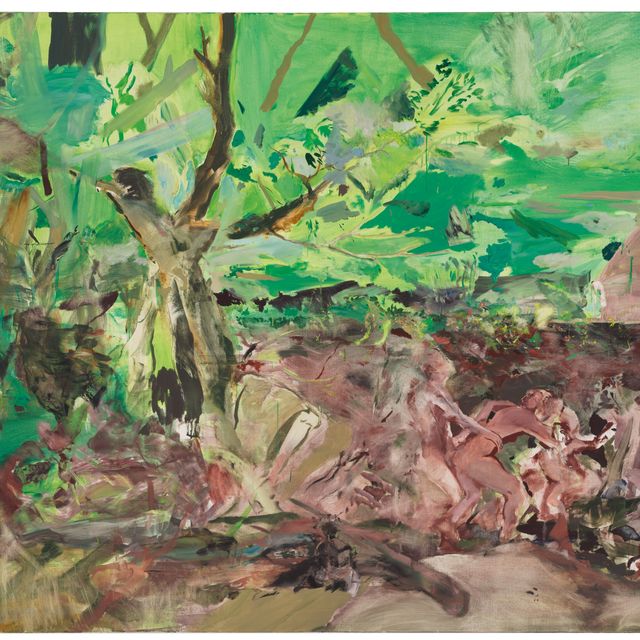 Cecily Brown — Ссора