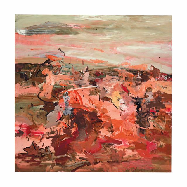 Cecily Brown — Красная картина 1