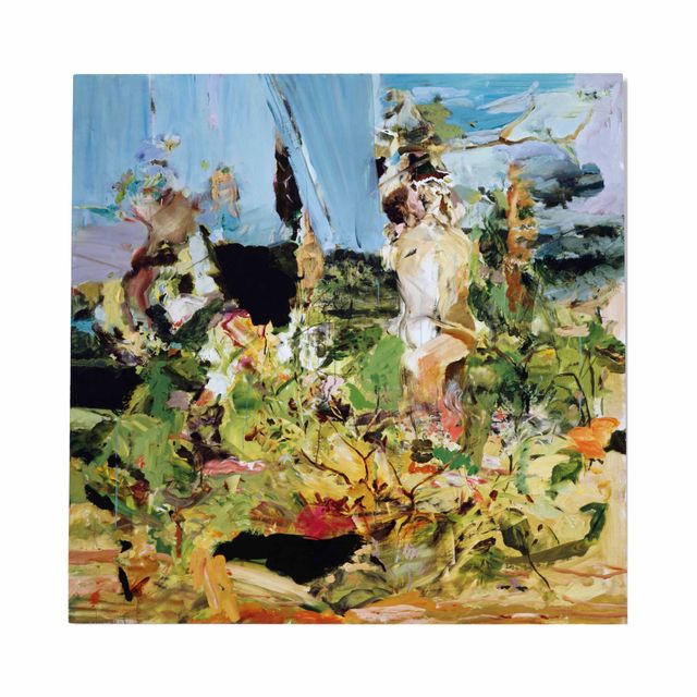 Cecily Brown — Фигурки в саду №1