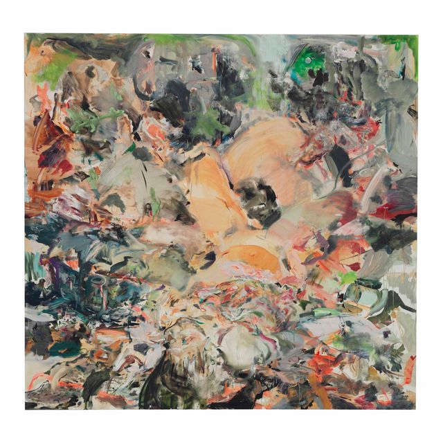 Cecily Brown — Ныряльщик с черепом 2
