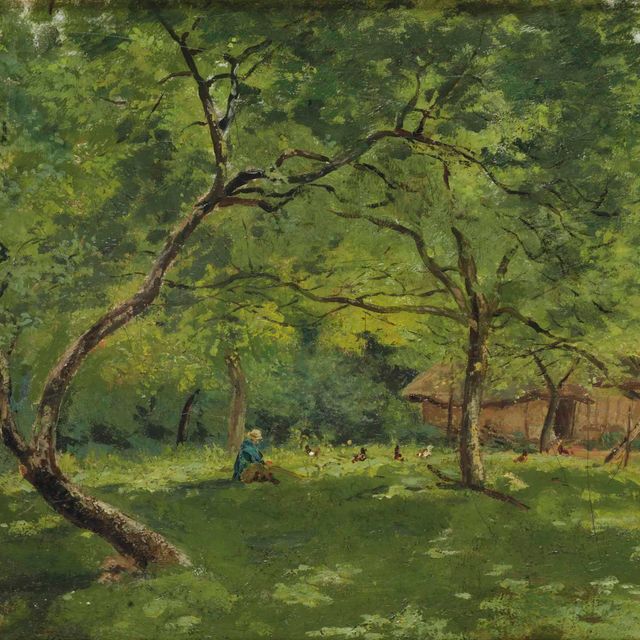 César — Ферма в лесистом ландшафте