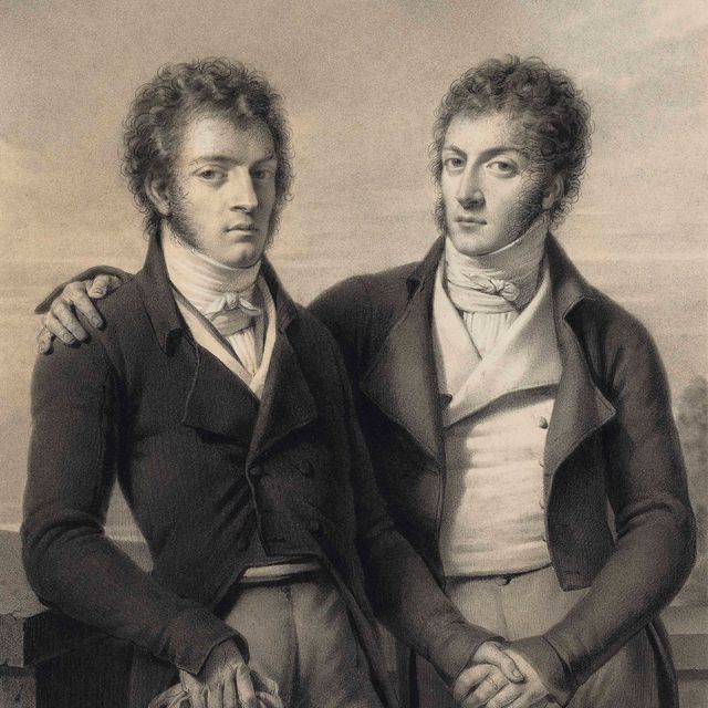 César — Портрет братьев-близнецов Сезара и Константина Фоше (1760-1815)