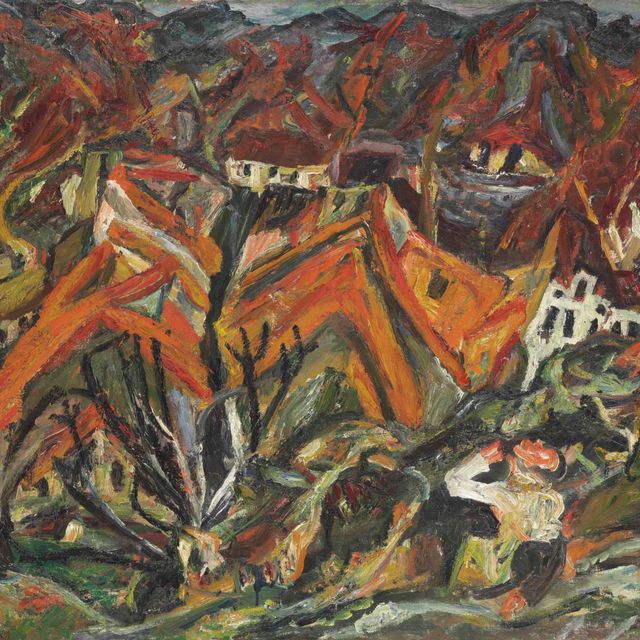 Chaïm Soutine — Вю-сюр-ле-виллидж