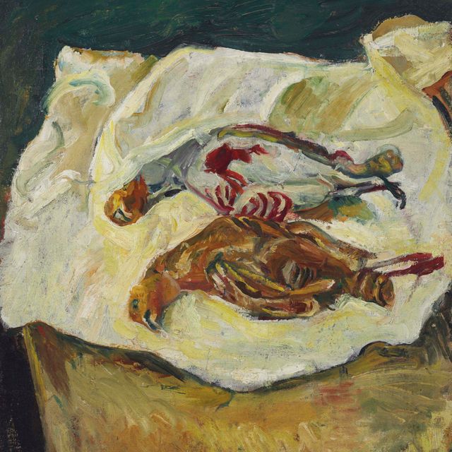 Chaïm Soutine — Смерть природы между двумя пердящими румянами