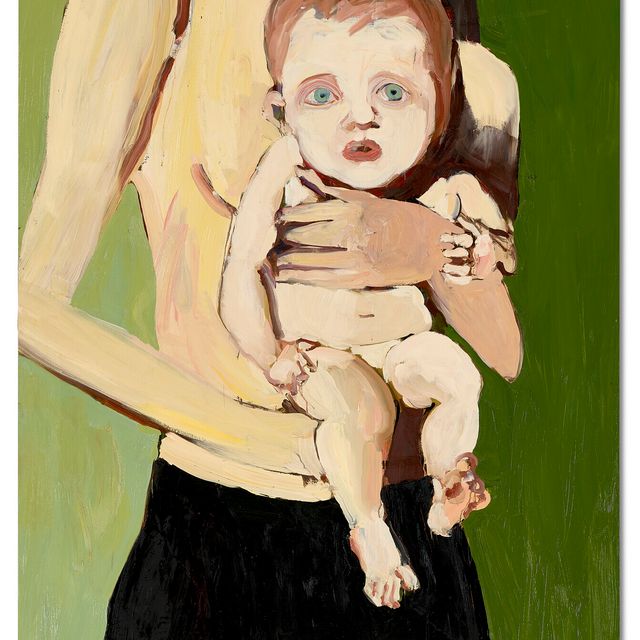Chantal Joffe — Без названия (Мать и дитя)