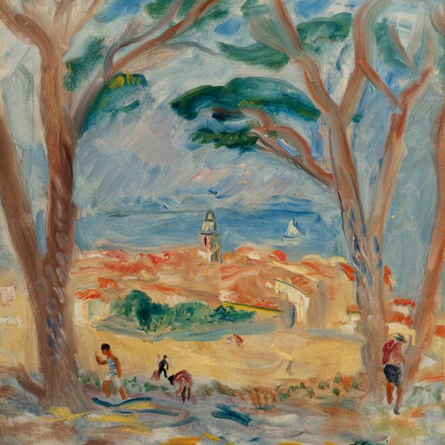 Charles Camoin — Прогулка по Сен-Тропе к цитадели