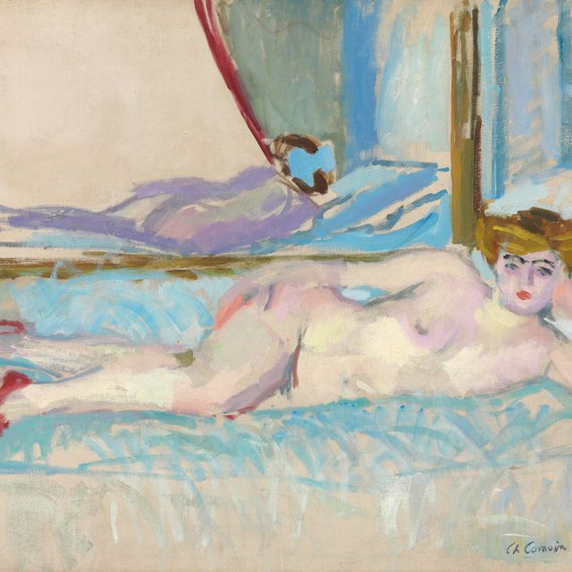 Charles Camoin — Блондинка в мире II (румяна-пантуфли)