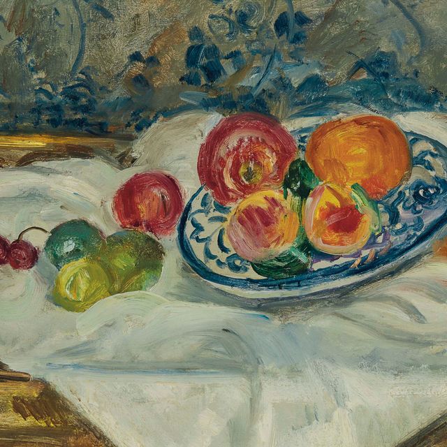 Charles Camoin — Встреча с голубыми рыбками и вишнями