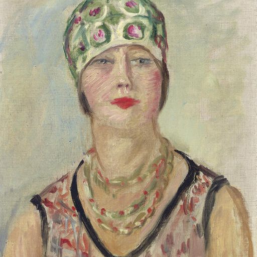 Charles Camoin — Портрет де Люса Эйфелева Башня