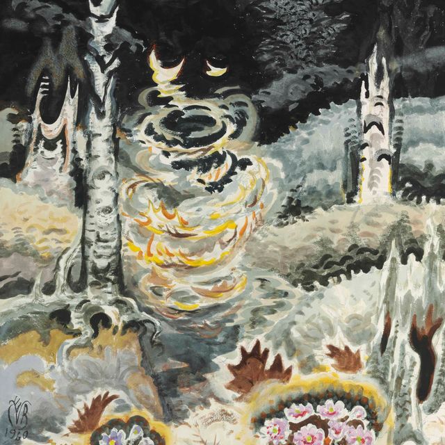 Charles Ephraim Burchfield — Кружащиеся листья в Черной впадине