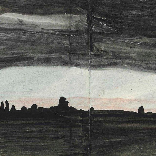 Charles Ephraim Burchfield — Ночной пейзаж