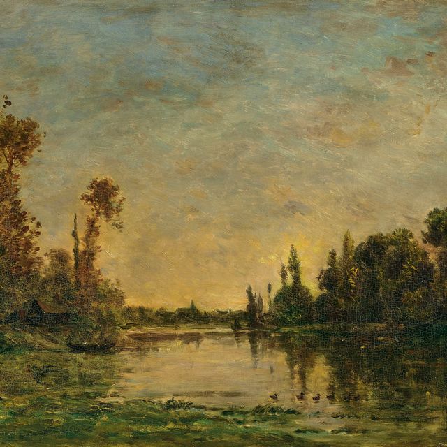 Charles François Daubigny — Острова Верж-а-Безон