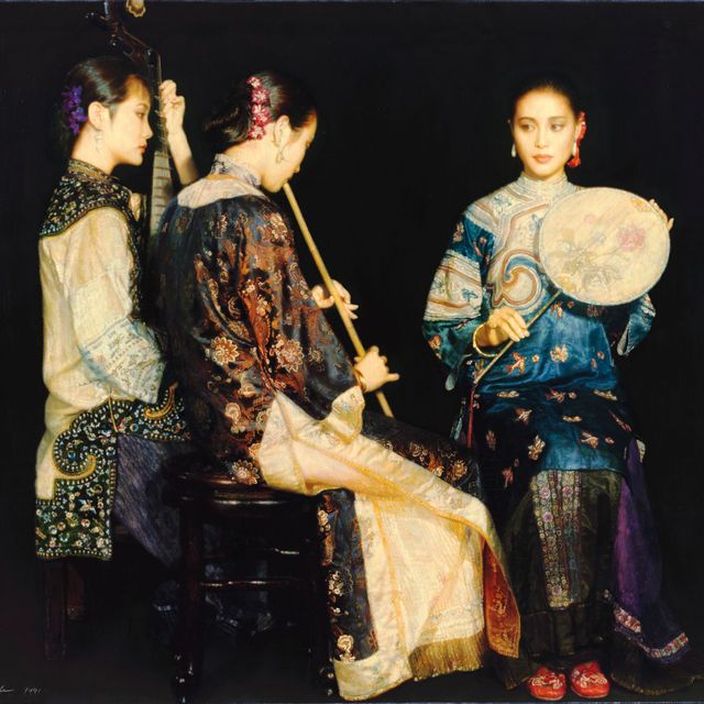 Chen Yifei — Протяжные мелодии, доносящиеся с реки Сюнян.