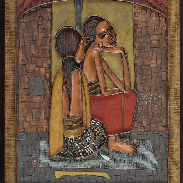 Cheong Soo Pieng — Две женщины