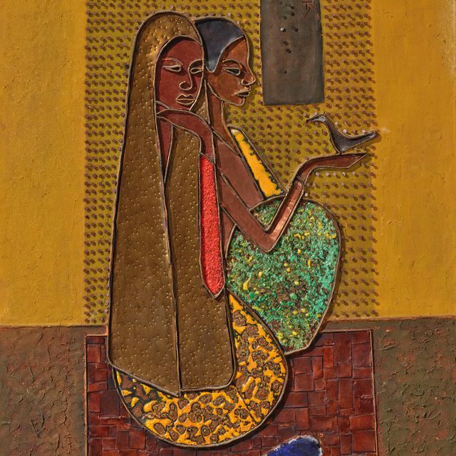 Cheong Soo Pieng — Две женщины
