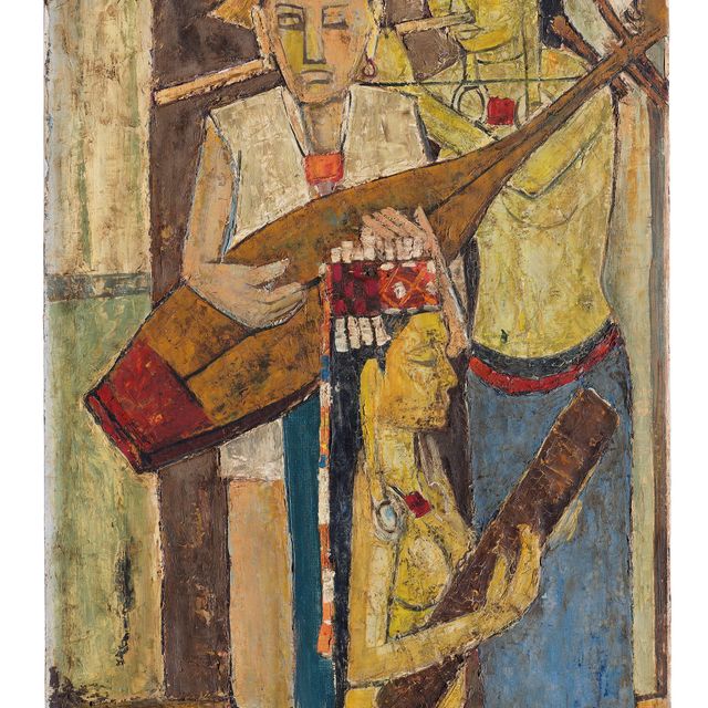Cheong Soo Pieng — Кенийский оркестр, Саравак