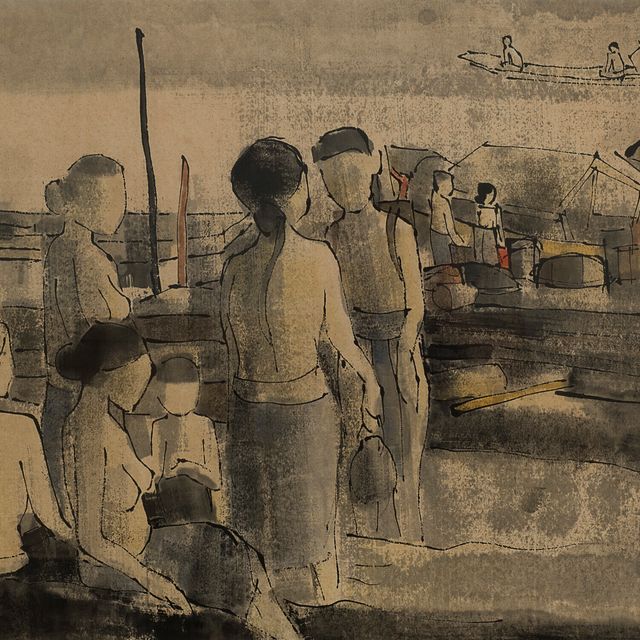 Cheong Soo Pieng — У реки