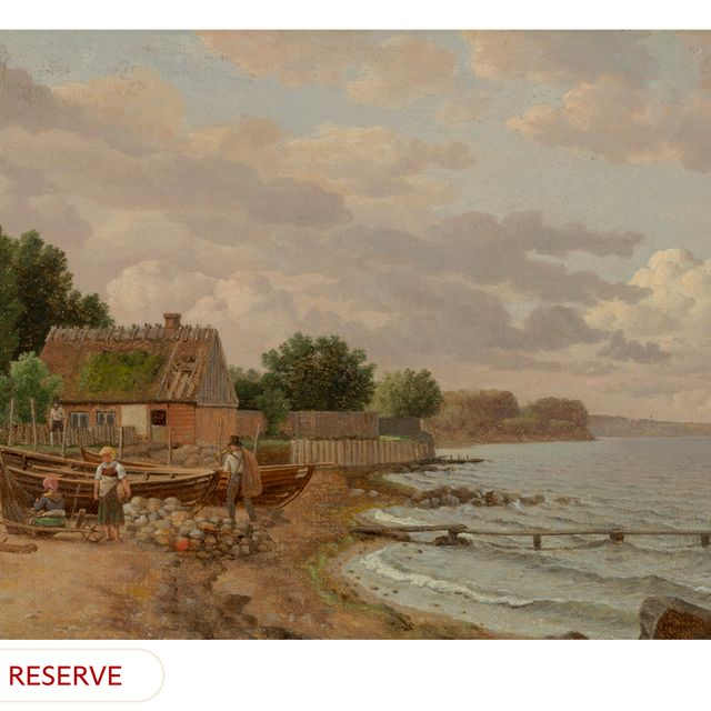 Christoffer Wilhelm Eckersberg — Вид из Таарбека (часть Таарбека)