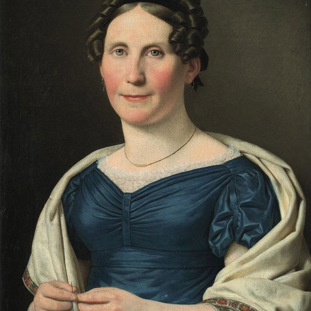 Christoffer Wilhelm Eckersberg — Портрет миссис Вад