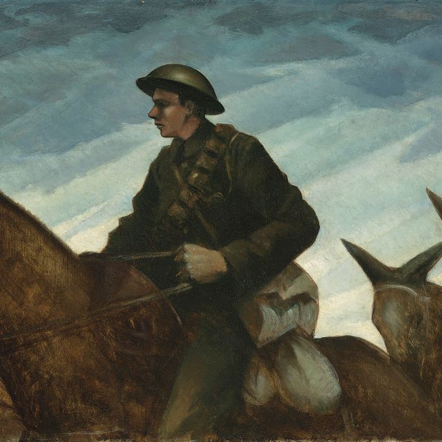 Christopher Nevinson — Упряжка мулов