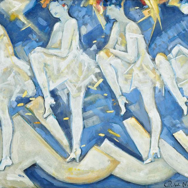 Christopher Nevinson — Кабинет для "Девочек-румпельщиц"