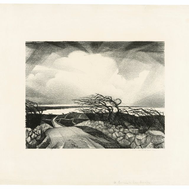 Christopher Nevinson — Корнуоллский пейзаж