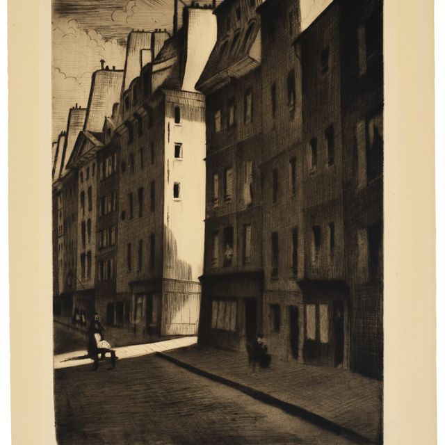 Christopher Nevinson — Латинский квартал
