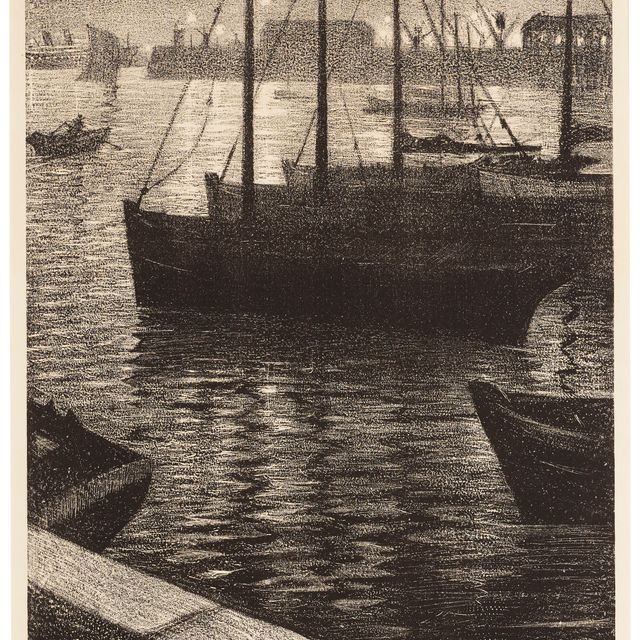 Christopher Nevinson — Левый порт