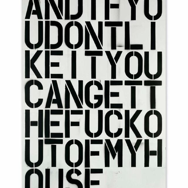 Christopher Wool — И если