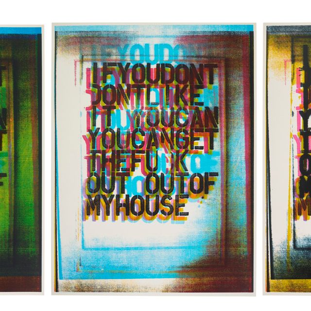 Christopher Wool — Мой дом I, II и III
