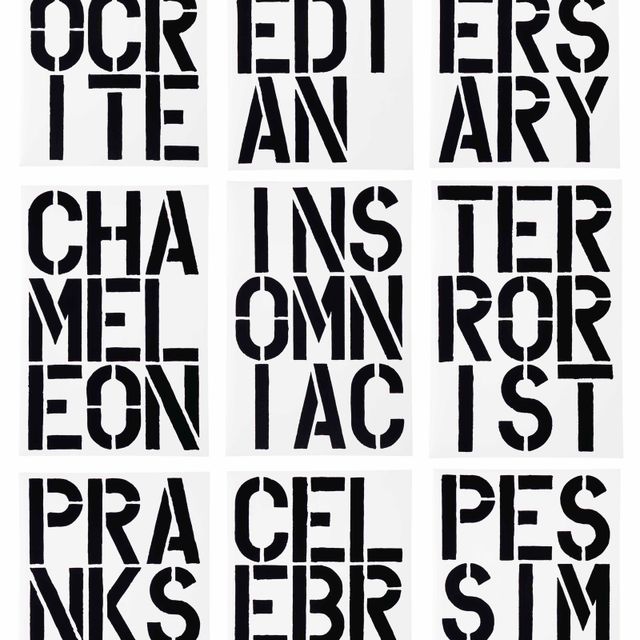 Christopher Wool — Черная книга