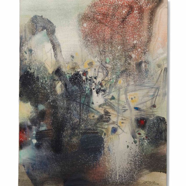 Chu Teh-Chun — Вуали III