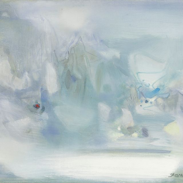 Chu Teh-Chun — Лазурный берег космоса (Лазурная бесконечность)