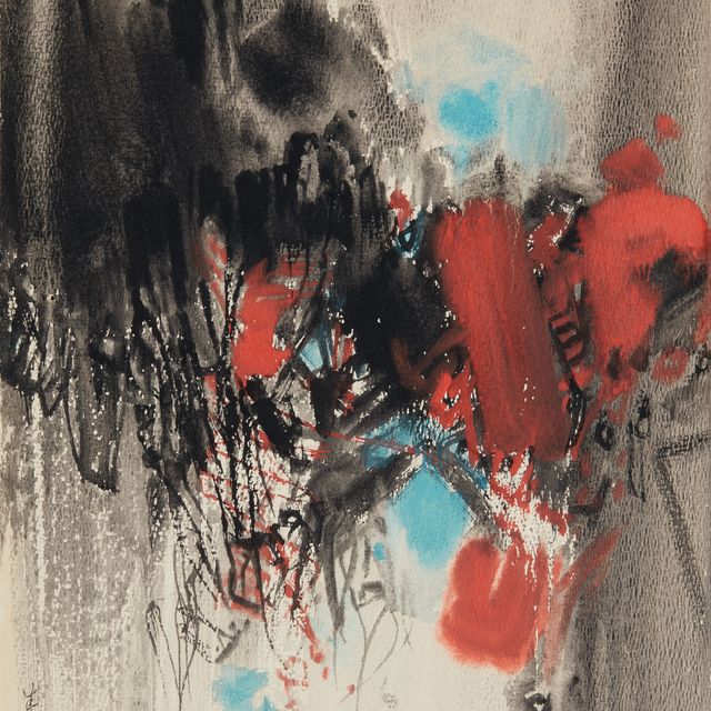 Chu Teh-Chun — Композиция № 161