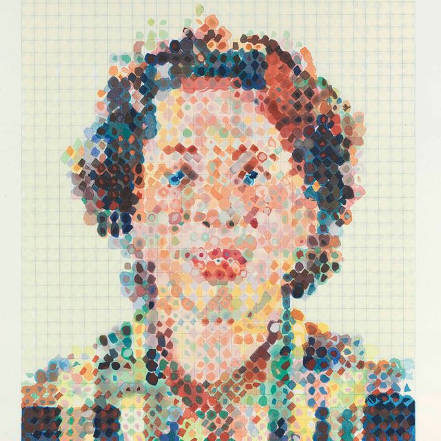 Chuck Close — Лесли