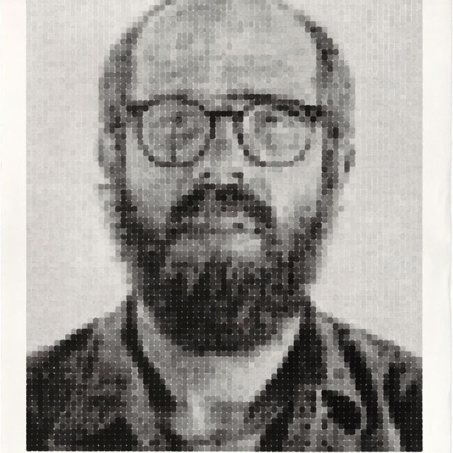 Chuck Close — Автопортрет