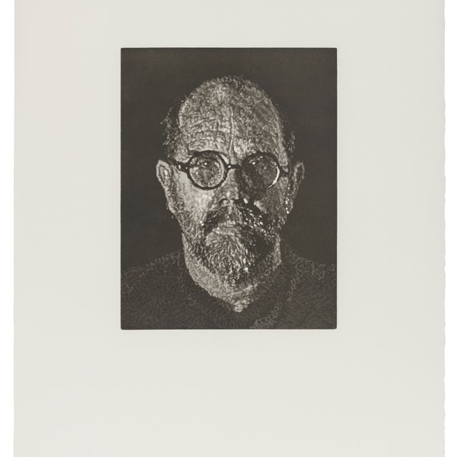 Chuck Close — Автопортрет II
