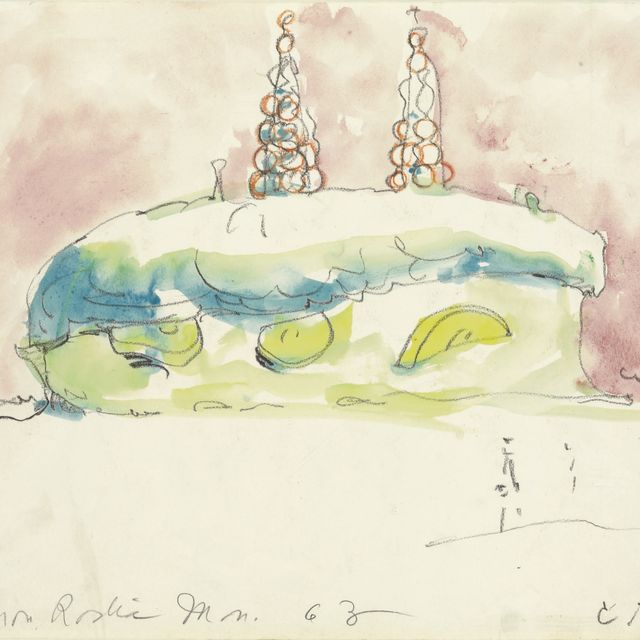 Claes Oldenburg — Памятник Саймону Родиа: Уоттс-Тауэр