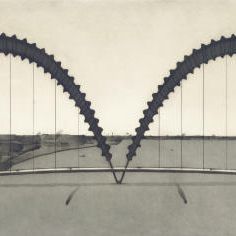 Claes Oldenburg — Винтовой мост (состояние II) (A. & P. 173)