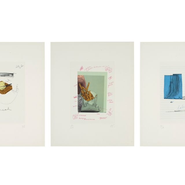 Claes Oldenburg — Заметки в руках