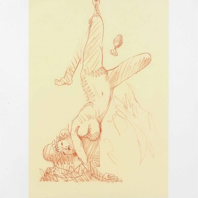 Claes Oldenburg — Женщина, висящая в имитации мягкого веера (издание В)