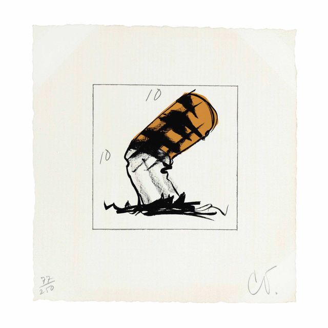 Claes Oldenburg — Приклад для Ганта