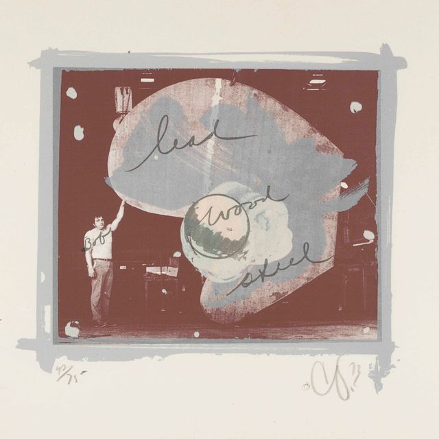 Claes Oldenburg — Рукавица с принтом "Боб"