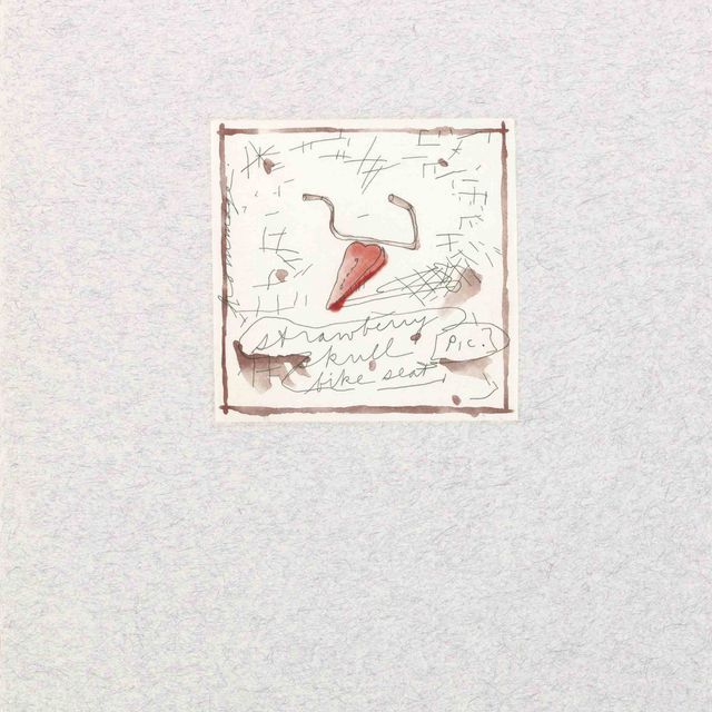 Claes Oldenburg — Велосипедное сиденье с клубничным черепом (A. & P. 128)