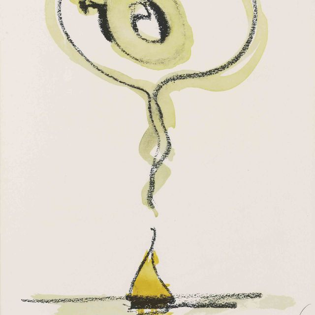 Claes Oldenburg — Парусник, размышляющий о вопросах и ответах (A. & P. 164)