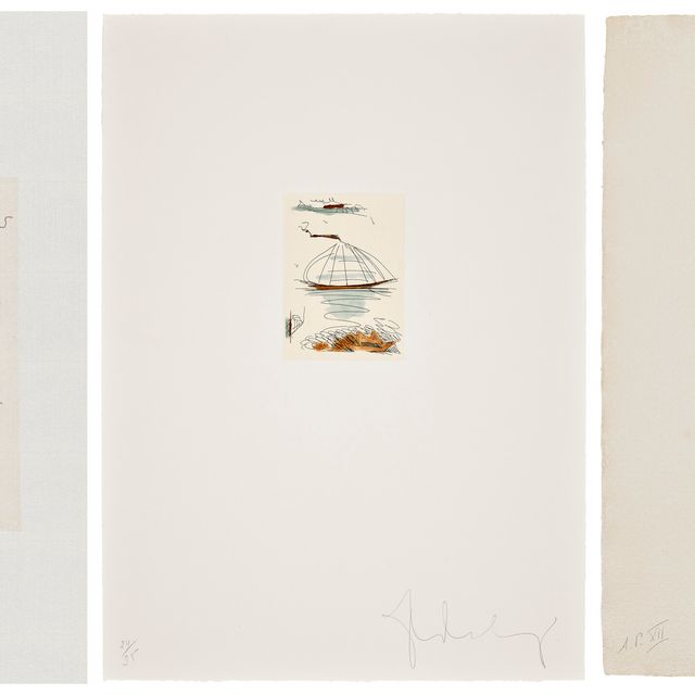 Claes Oldenburg — Три гравюры художника
