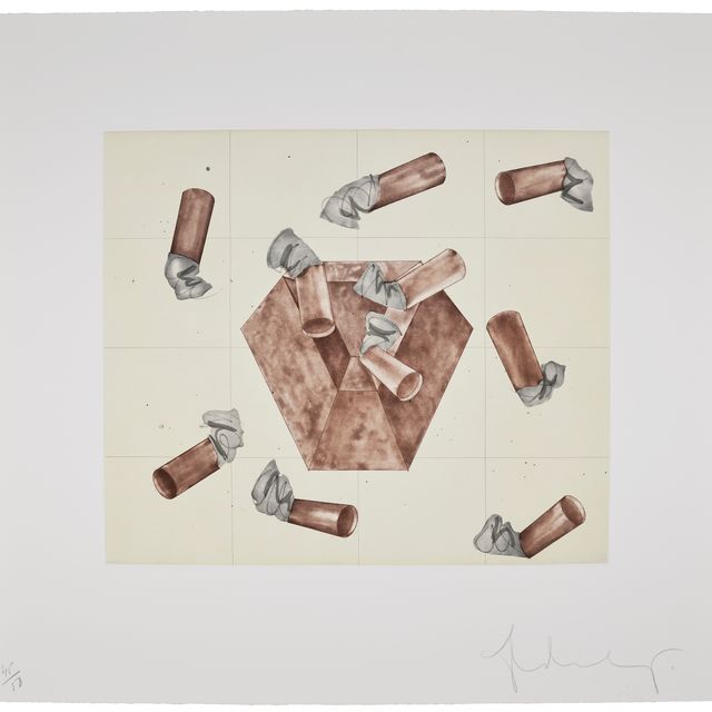 Claes Oldenburg — Исследование для стальных и свинцовых пепельниц